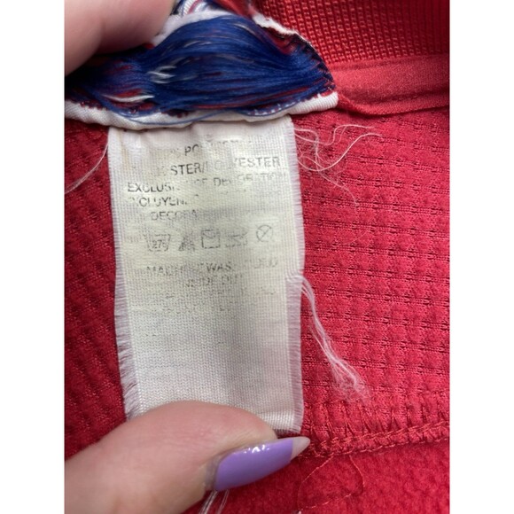 St. Louis Cardinals Pullover Shirt Mens L Majestic Therma Base Batting Practice - Picture 5 of 10